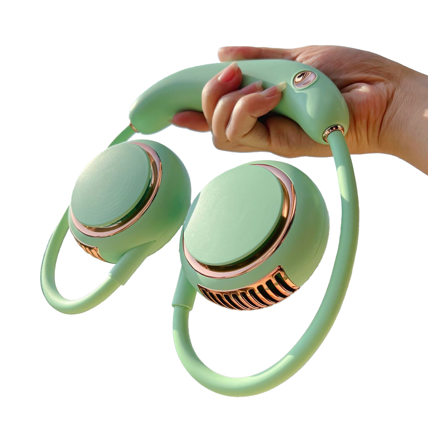 Rechargeable Foldable Neck Fan 2