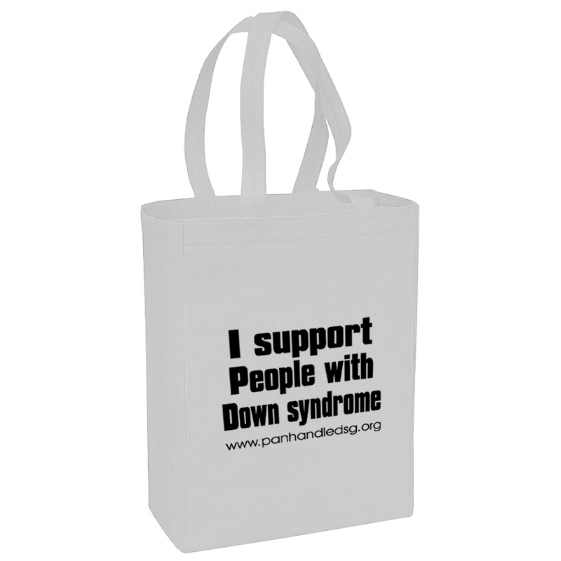 Canvas Gusset Shopping Tote, custom tote bag with logo imprint 6