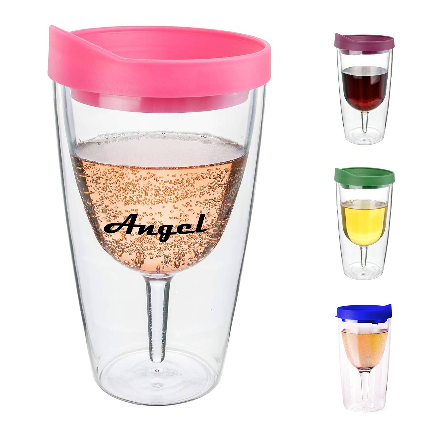 10Oz Double Wall Wine Glass 1
