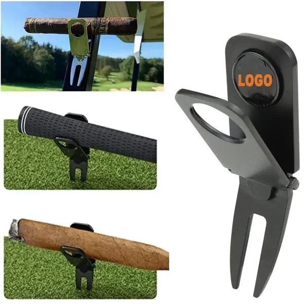 Golf Divot Tool Cigar Holder 3