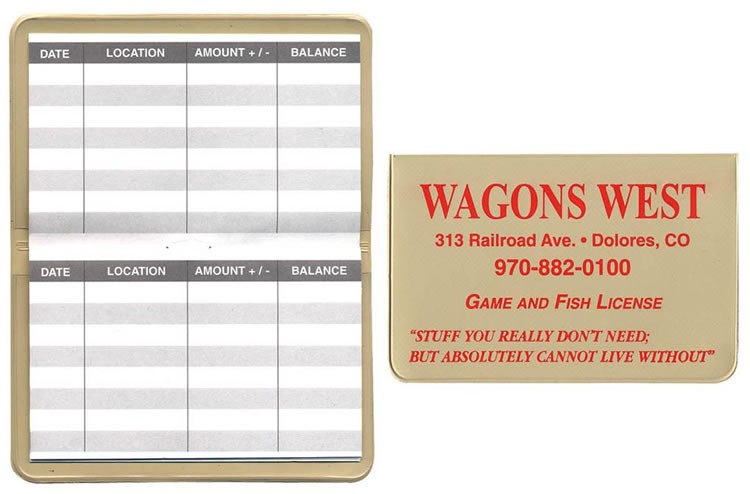 Bank Card Register Card 2