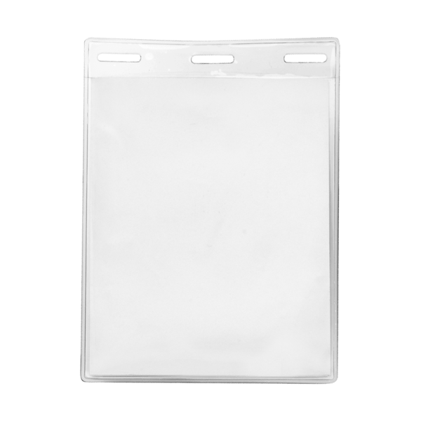 3 5/16" x 4 1/4" Blank Vertical Vinyl Pouch 1