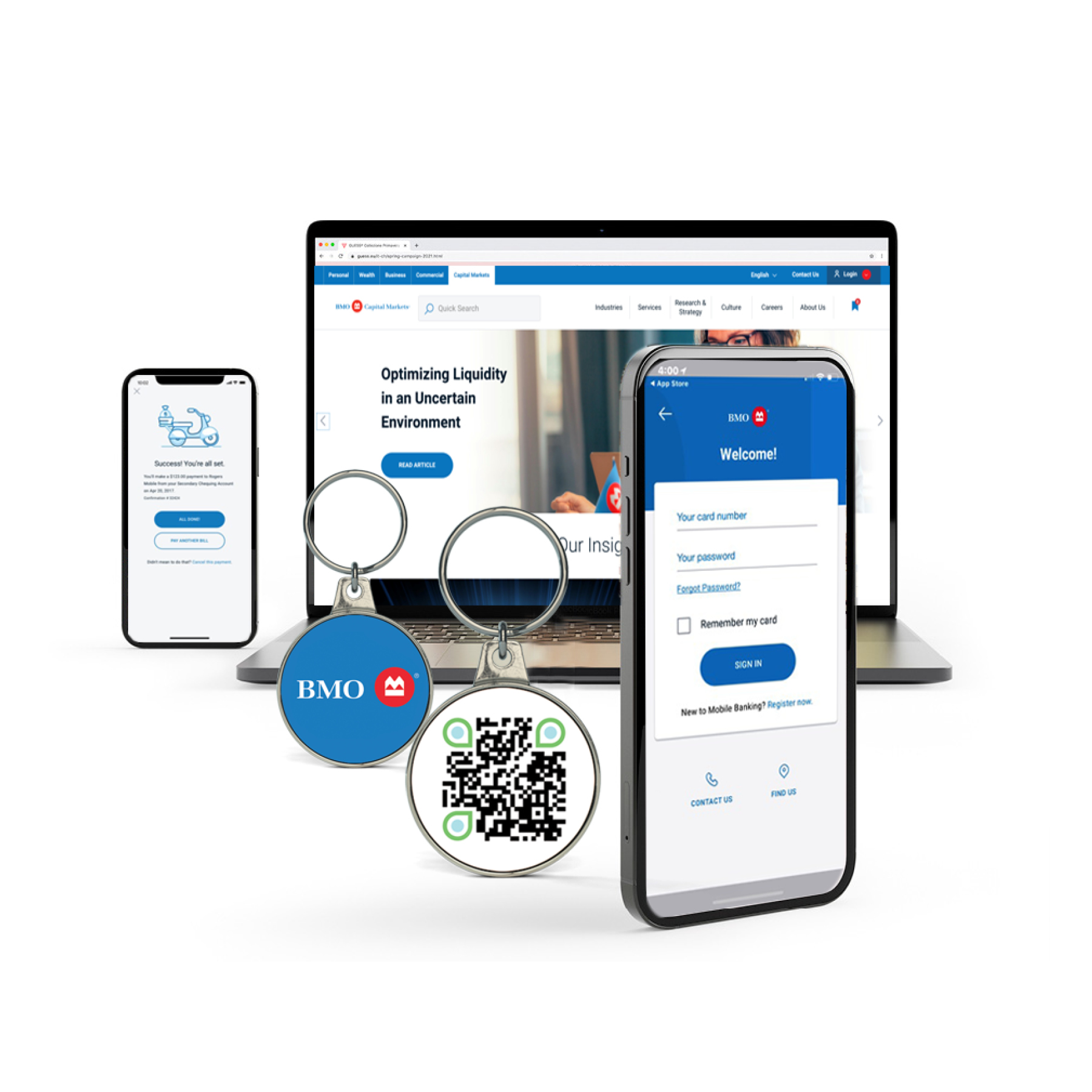 Qr Code Key Chain 9