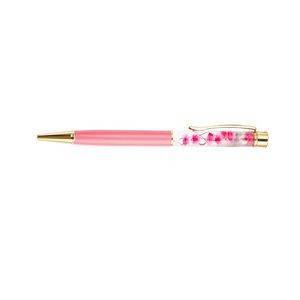 Floral Metal Ballpoint Pen 1