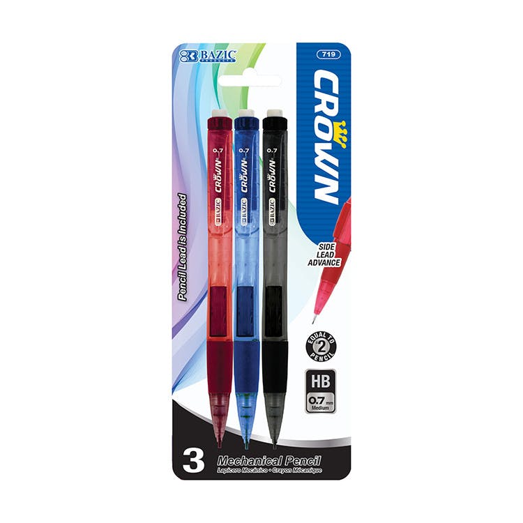 Mechanical Pencils - 0.7mm 3 Pack 2