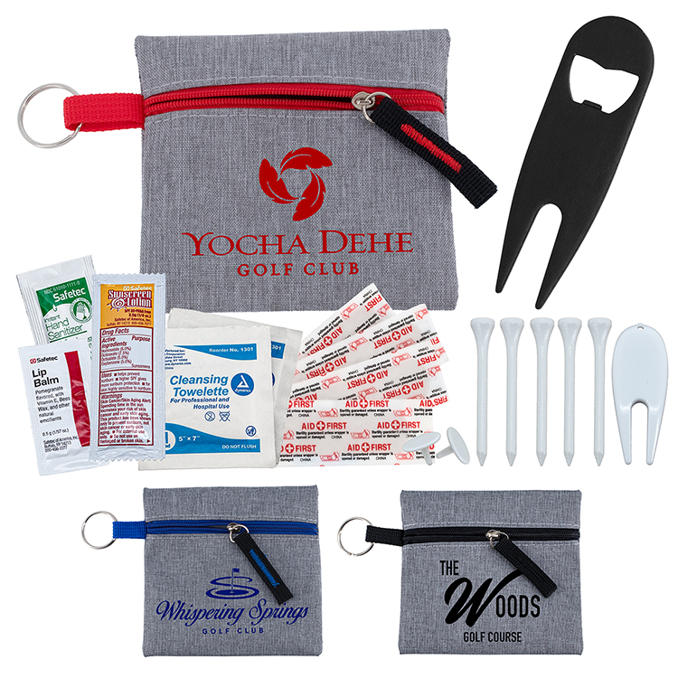 "STILLWATER 17" 17 Piece Golf Kit Components