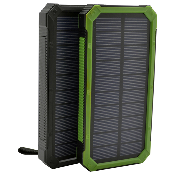 8000mAh Solar Power Bank W/Torch 25