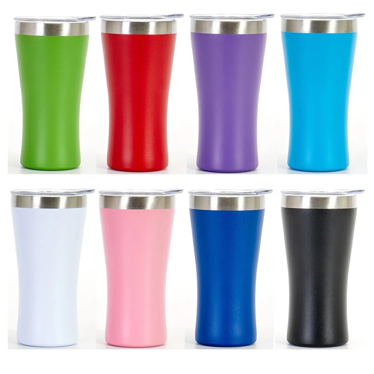 Custom Insulated Stainless Steel Beer Tumbler 6 oz. with Lid 5