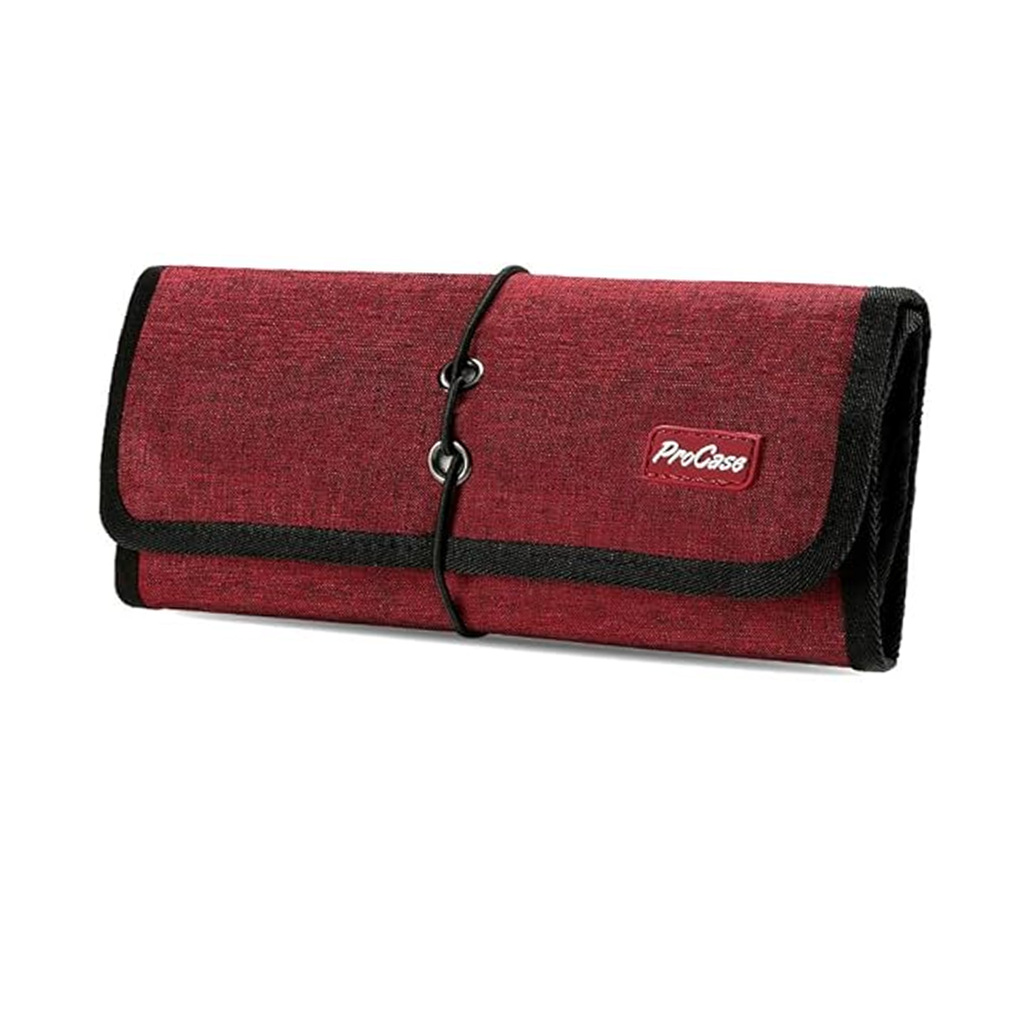 Folded Canvas Cable Organizer Bag 5