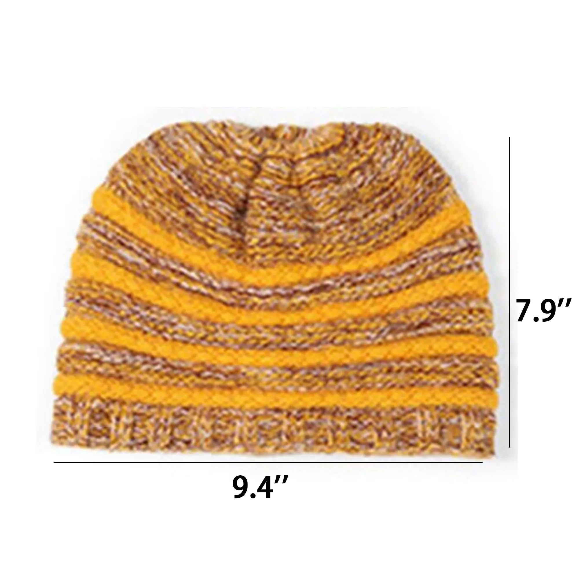 Warm Knit Ponytail Hat 3