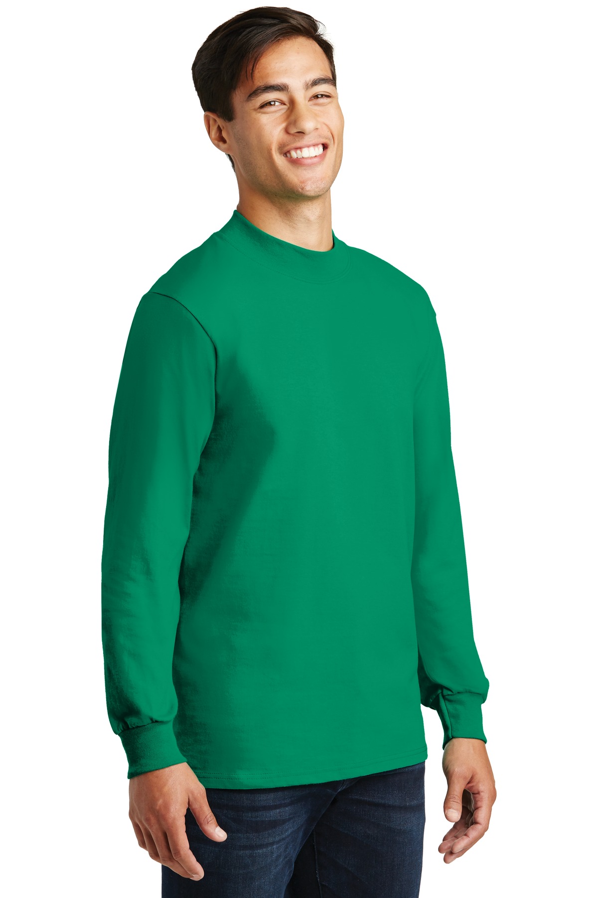 Port & Co Essential Mock Turtleneck. PC61M 31