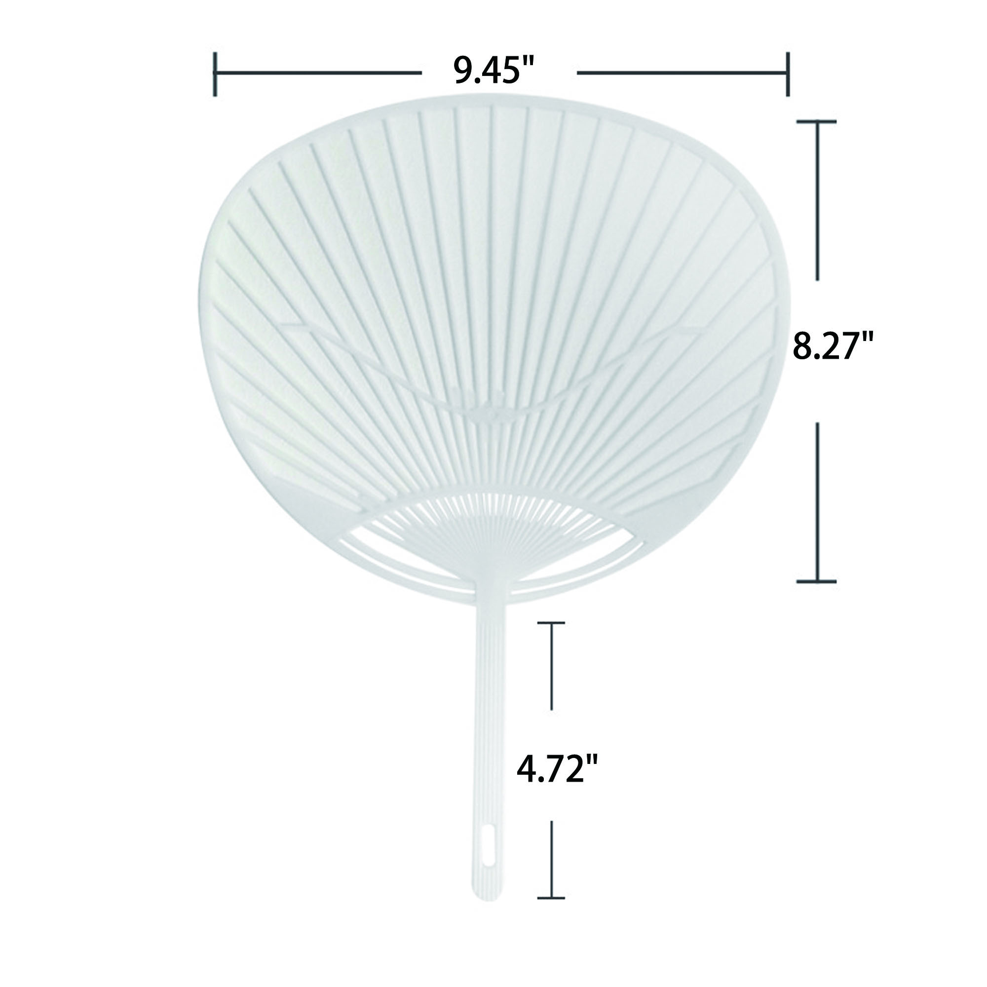 Full Color Stylish Plastic Advertising Hand Fan 4