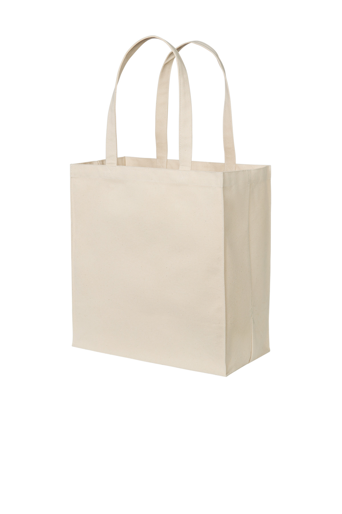 Port Authority Cotton Canvas Over-the-Shoulder Tote BG426 2