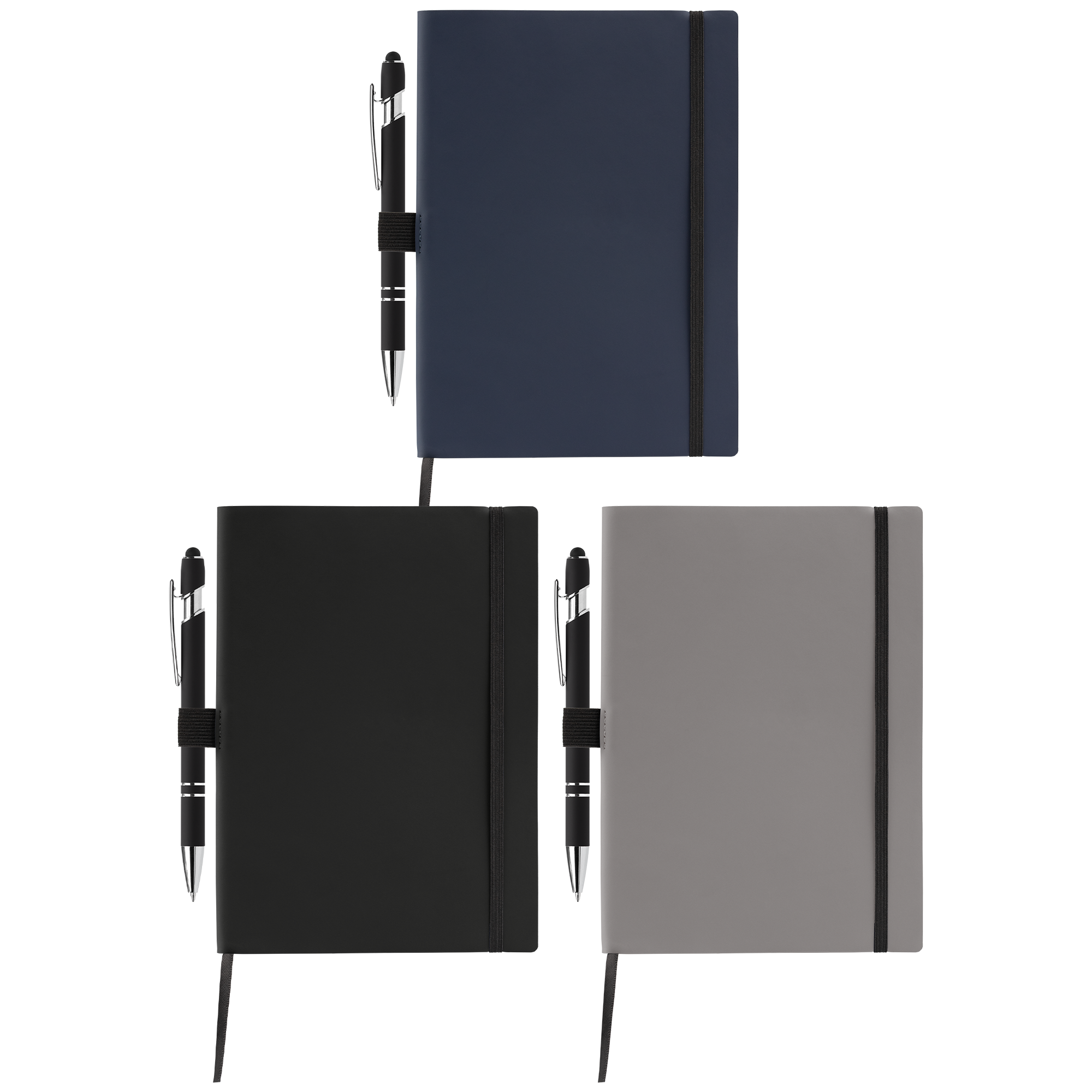 Hemingway Recycled Soft Cover Journal & Pen Set - A5 5.5" x 8.3" 3