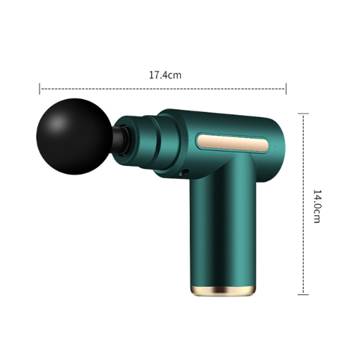 Mini Muscle Massage Gun with 4 Heads for Deep Tissue Relief 7