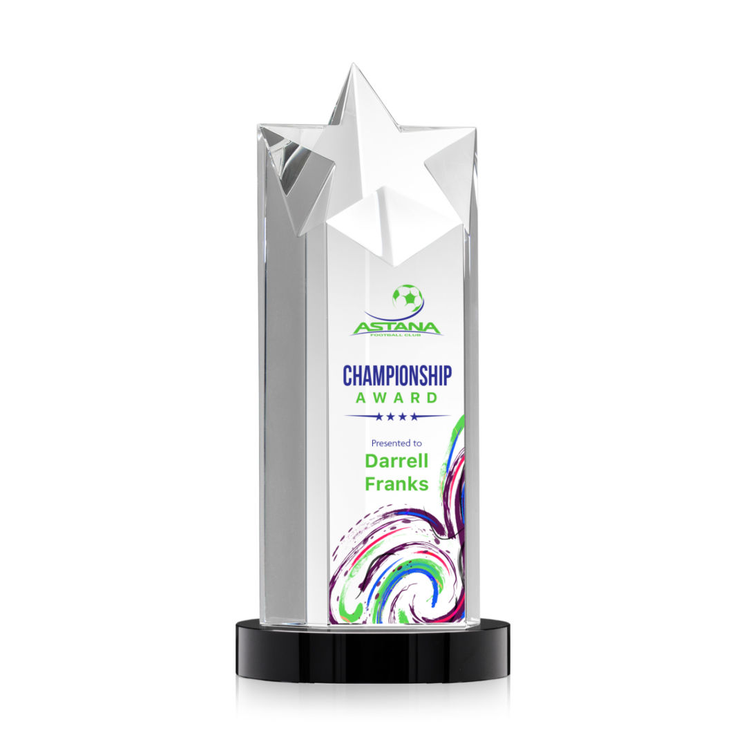 Berkeley VividPrint™ Award on Condor Base - Black 24
