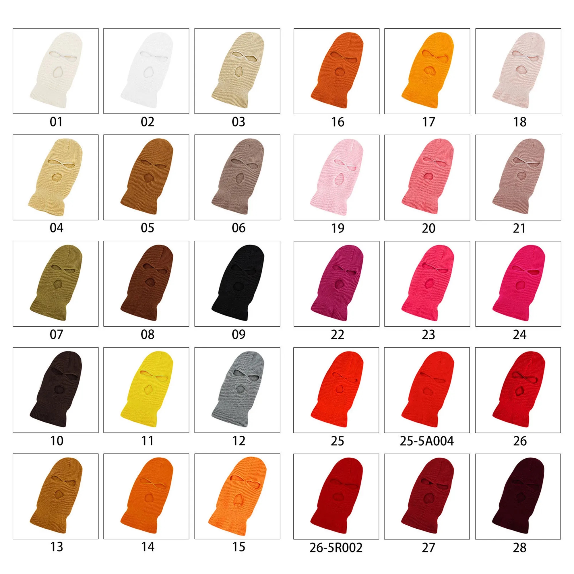 Balaclava, Windproof Thermal Head Cover For Outdoor Sports 3