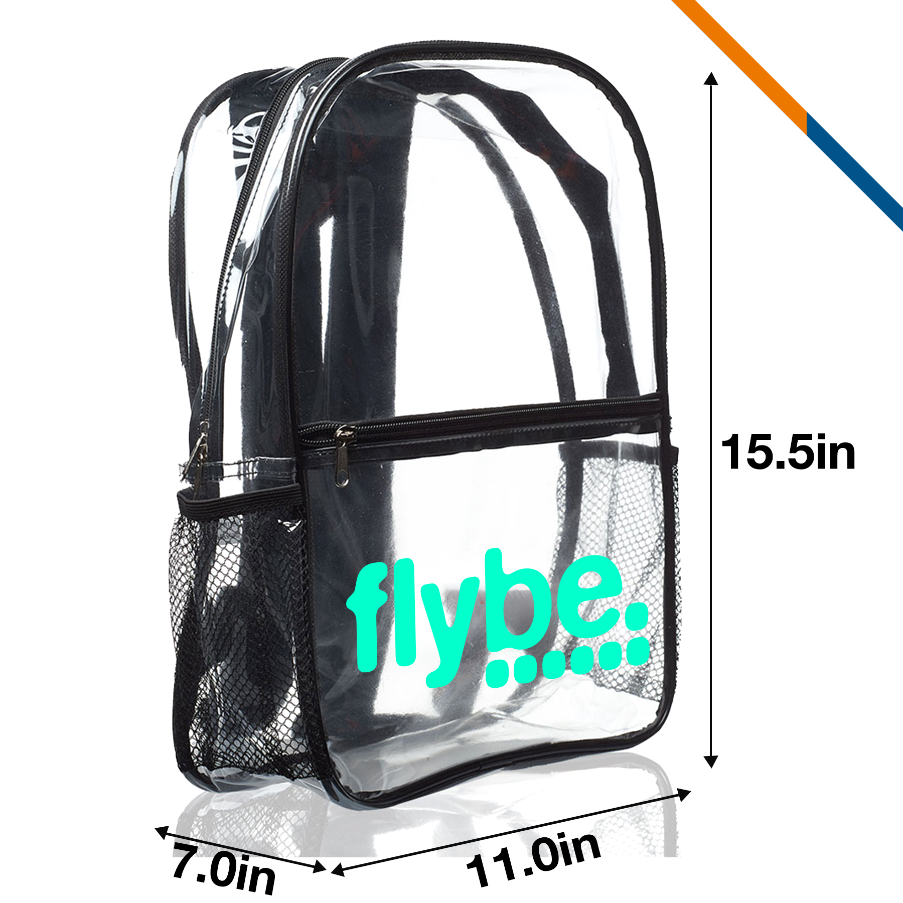 Leith Clear Backpacks 3