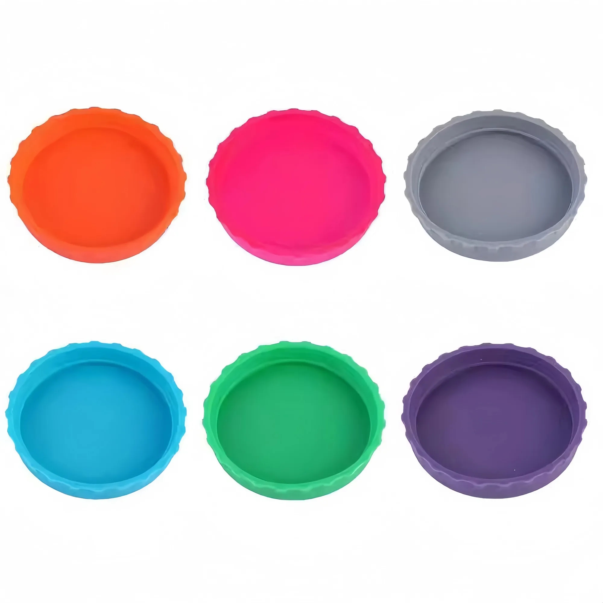 Reusable Silicone Snap On Leak Proof Can Lid 2