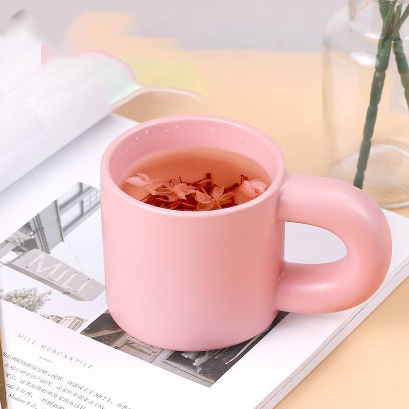 14 Oz. Large Handle Ceramic Coffee Cup Mug 9
