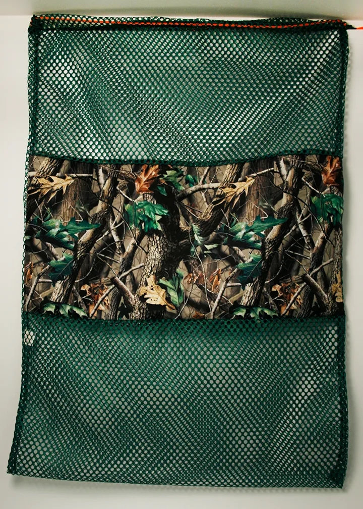 Mesh Laundry Bag With Panel 14