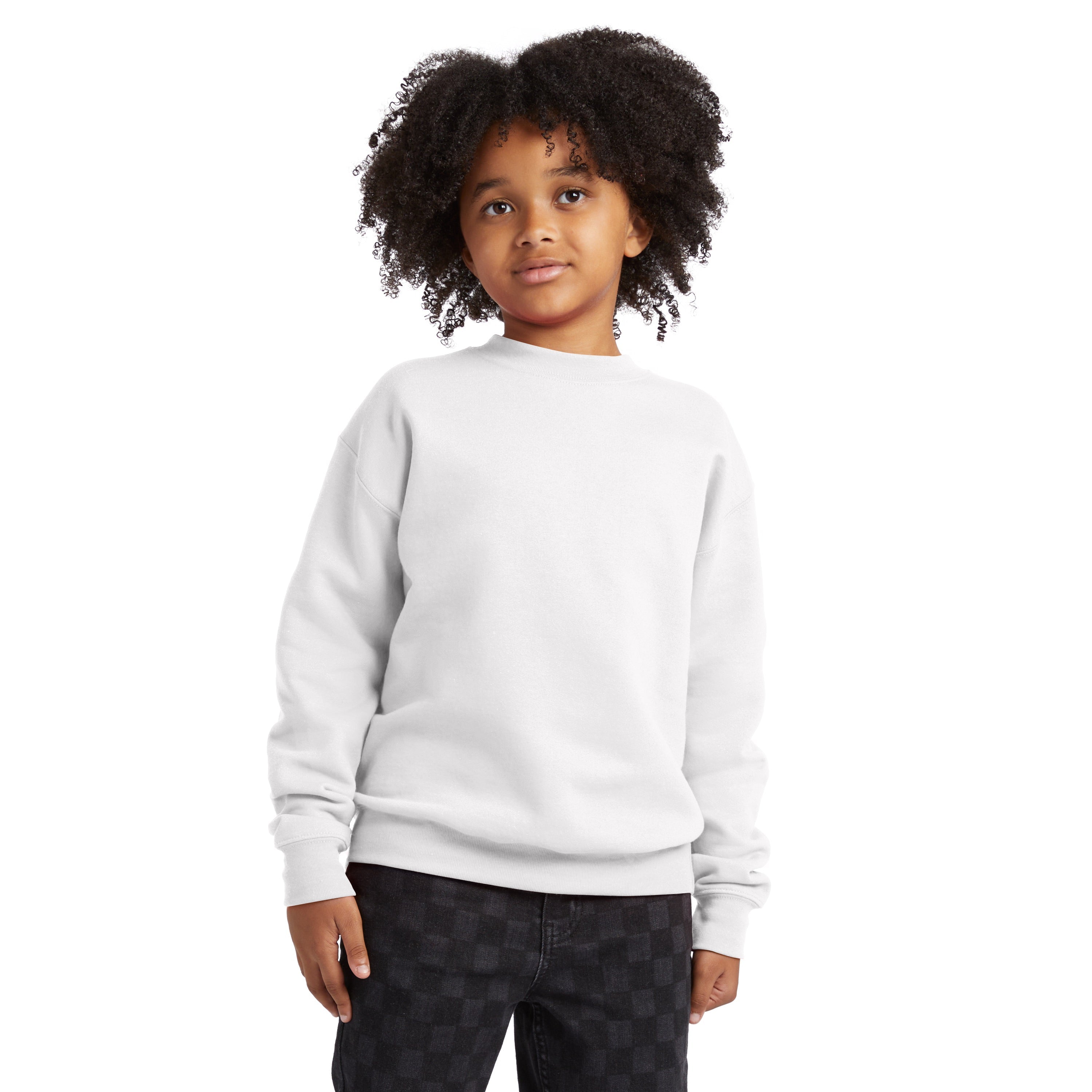 Hanes EcoSmart Fleece Sweatshirt, custom hoodie or sweatshirt with logo imprint 6