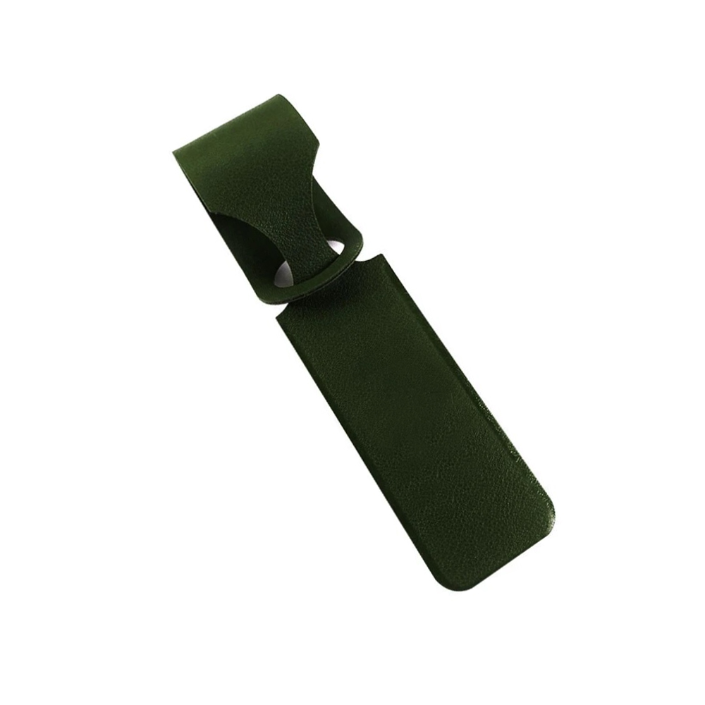 Strip Hanging PU Leather Luggage Tag 4