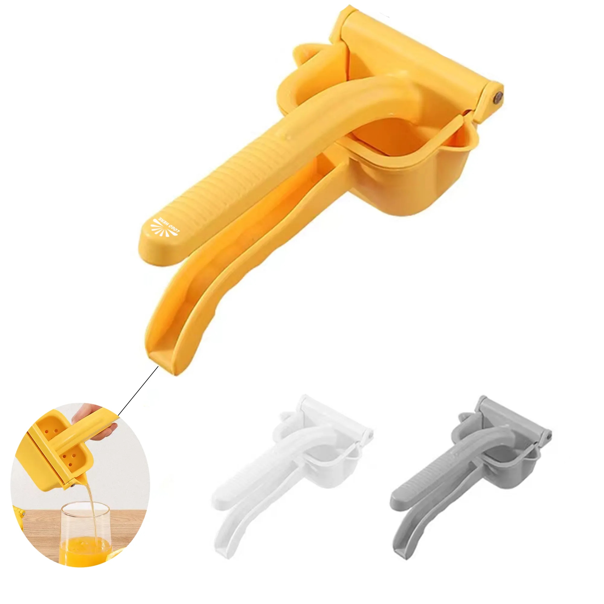 Large Multifunctional Manual Squeezer With Customizable Logo 3