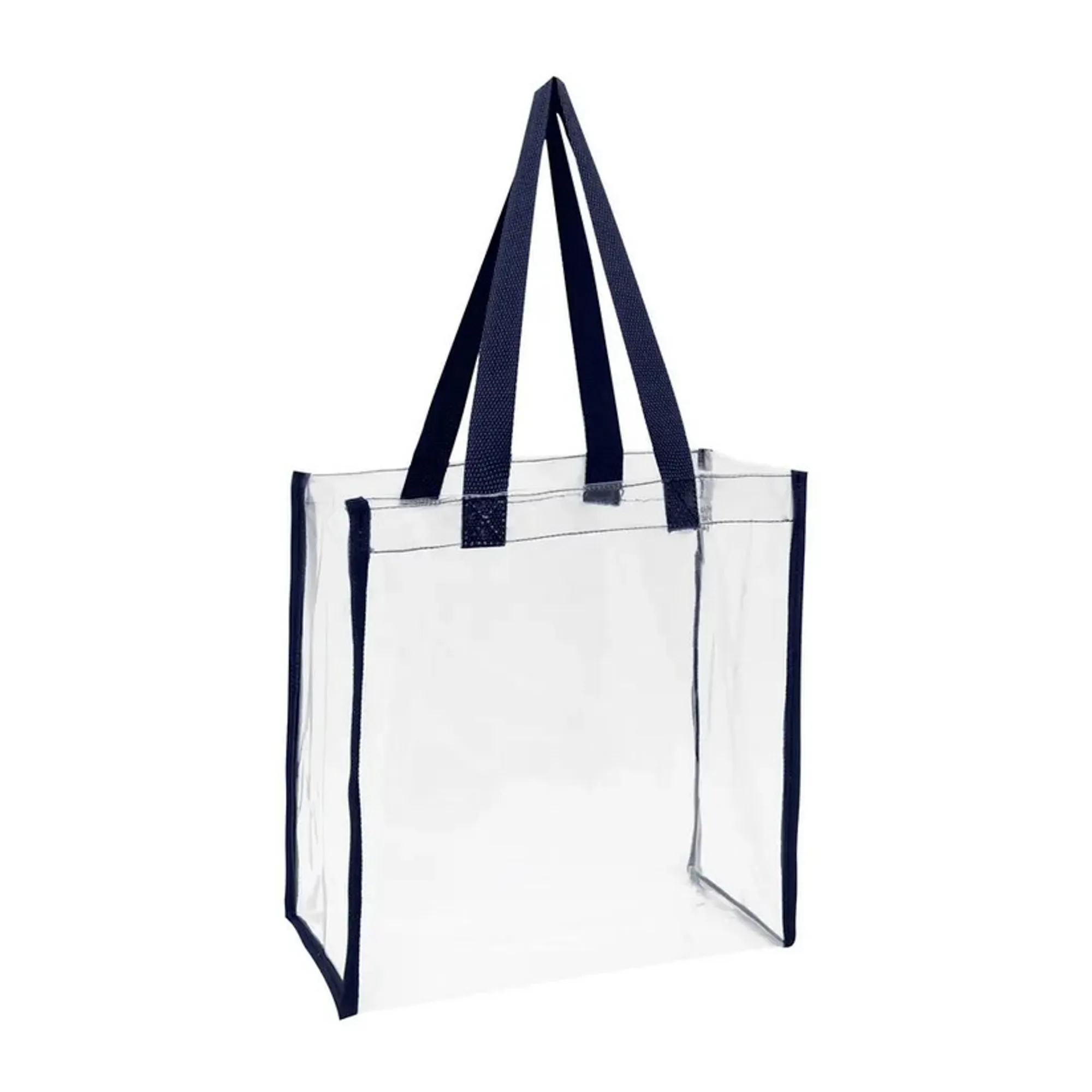 Clear Vinyl Stadium Compliant Tote Bag MOQ100 21