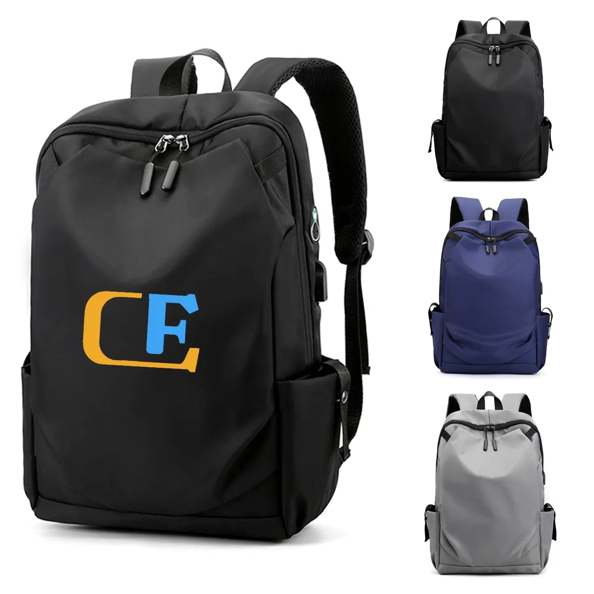 Lightweight Laptop Backpack with USB Charging Port and Headp 2