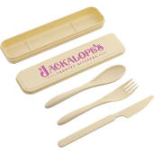 Bamboo Fiber Cutlery Set 25