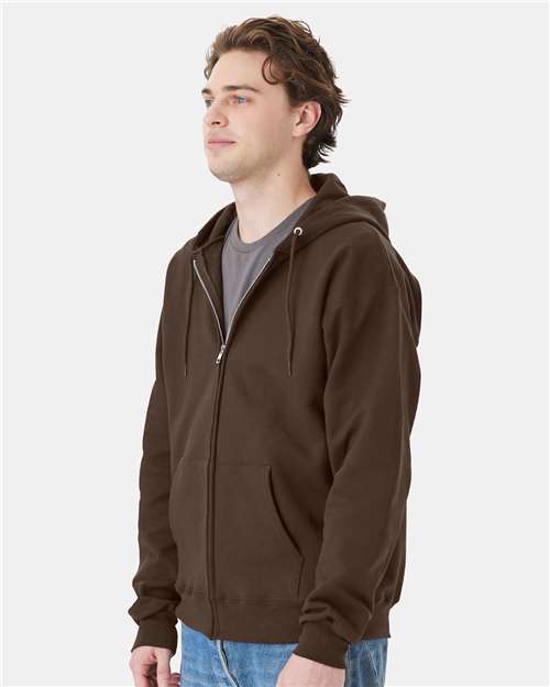 Unisex Ultimate Cotton® Full-Zip Hooded Sweatshirt - F280 33