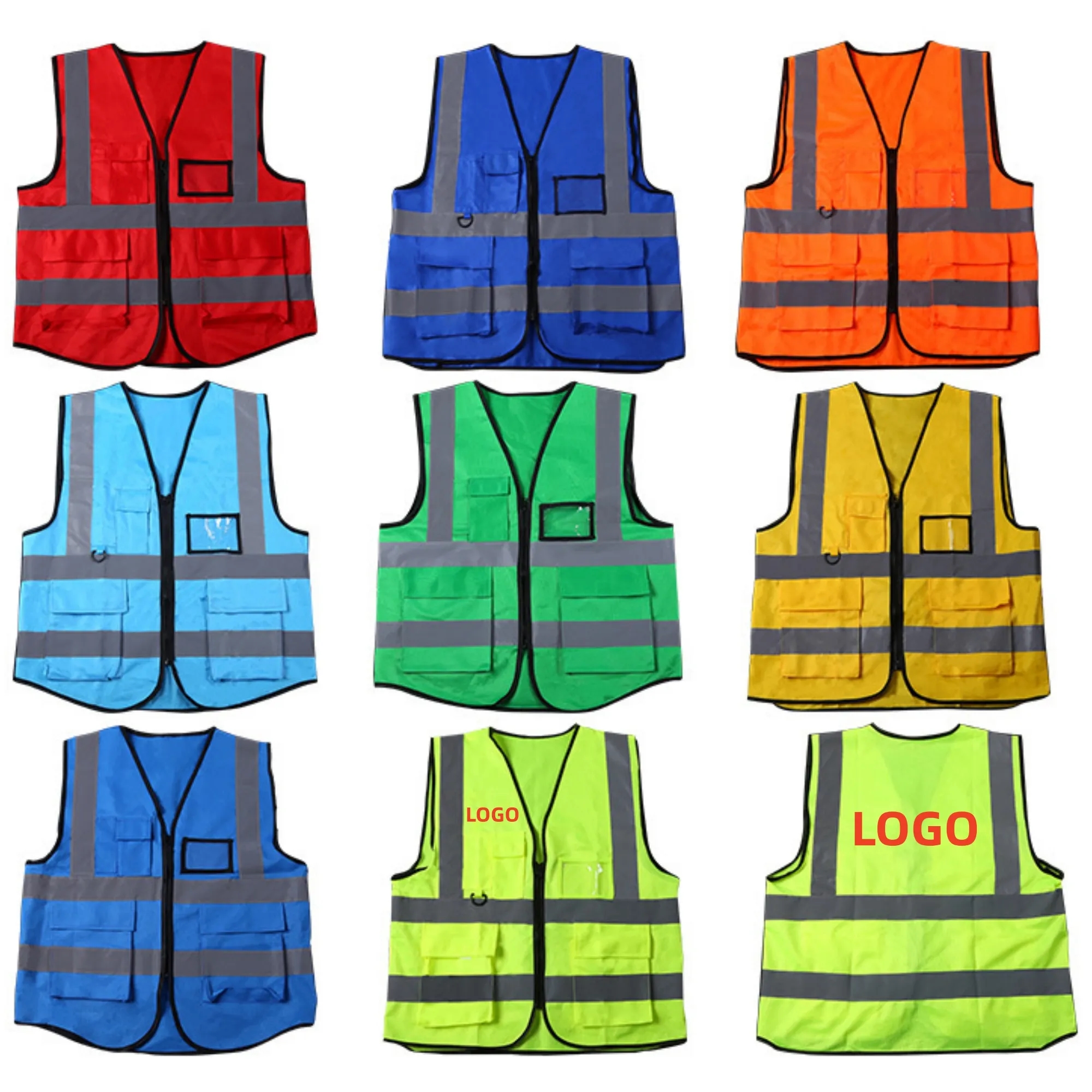 Adult Safety Breathable Reflective Vest 2