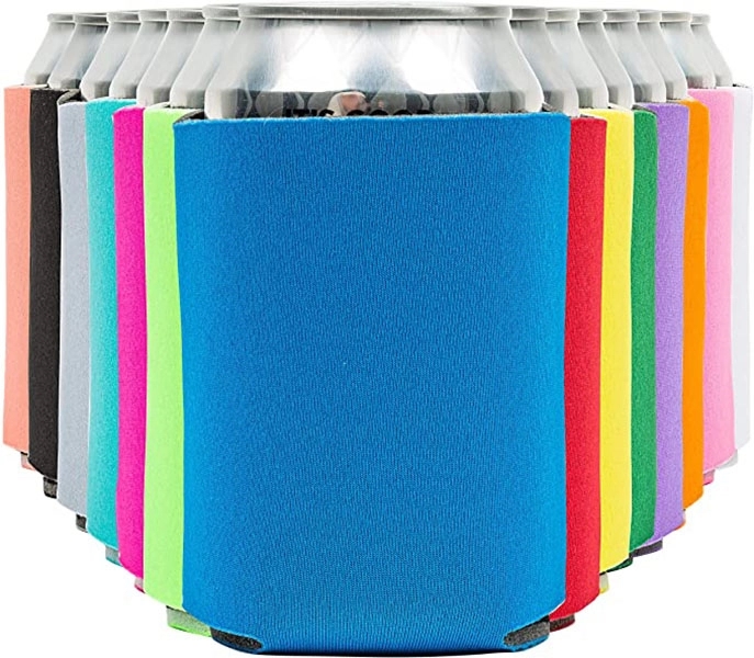 Can Cooler Sleeves, custom koozie with logo imprint 1