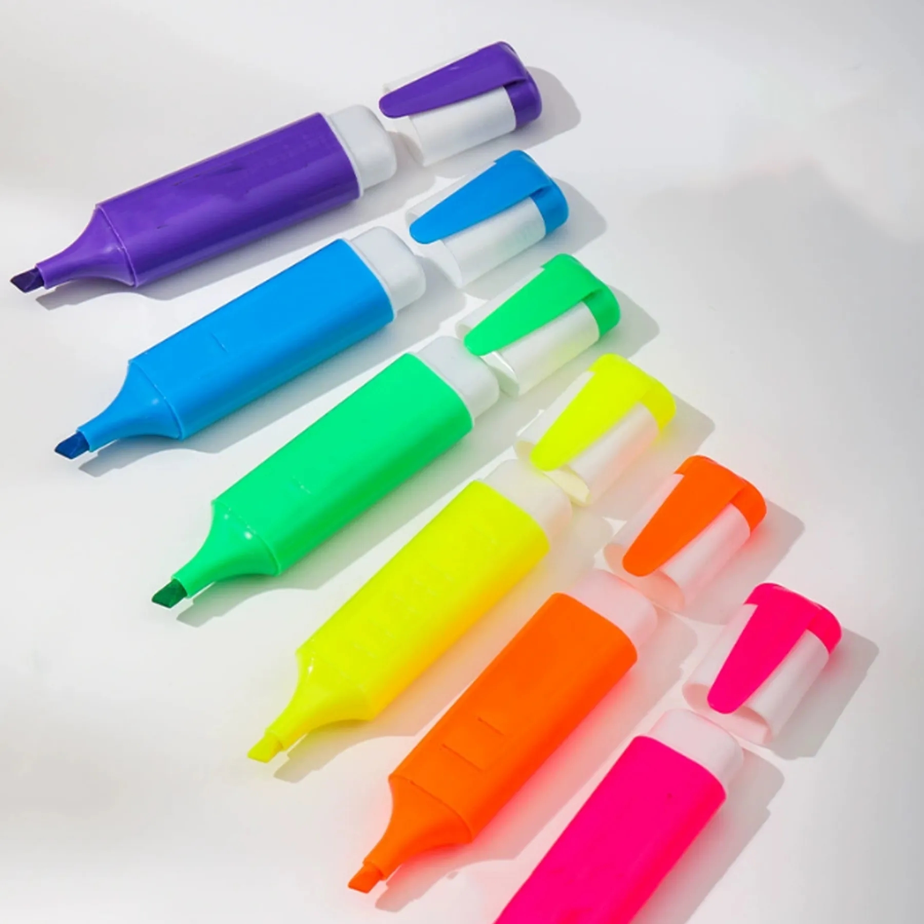 Six Color Highlighter Pen Set 2
