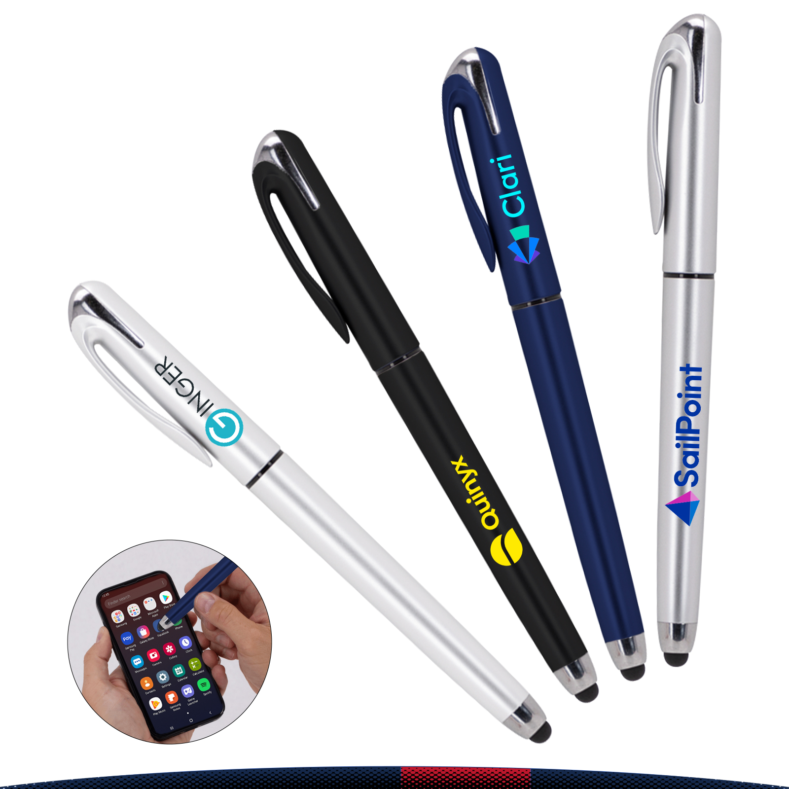 Rinext Recycled Plastic Hybrid Stylus Writing Pen 6