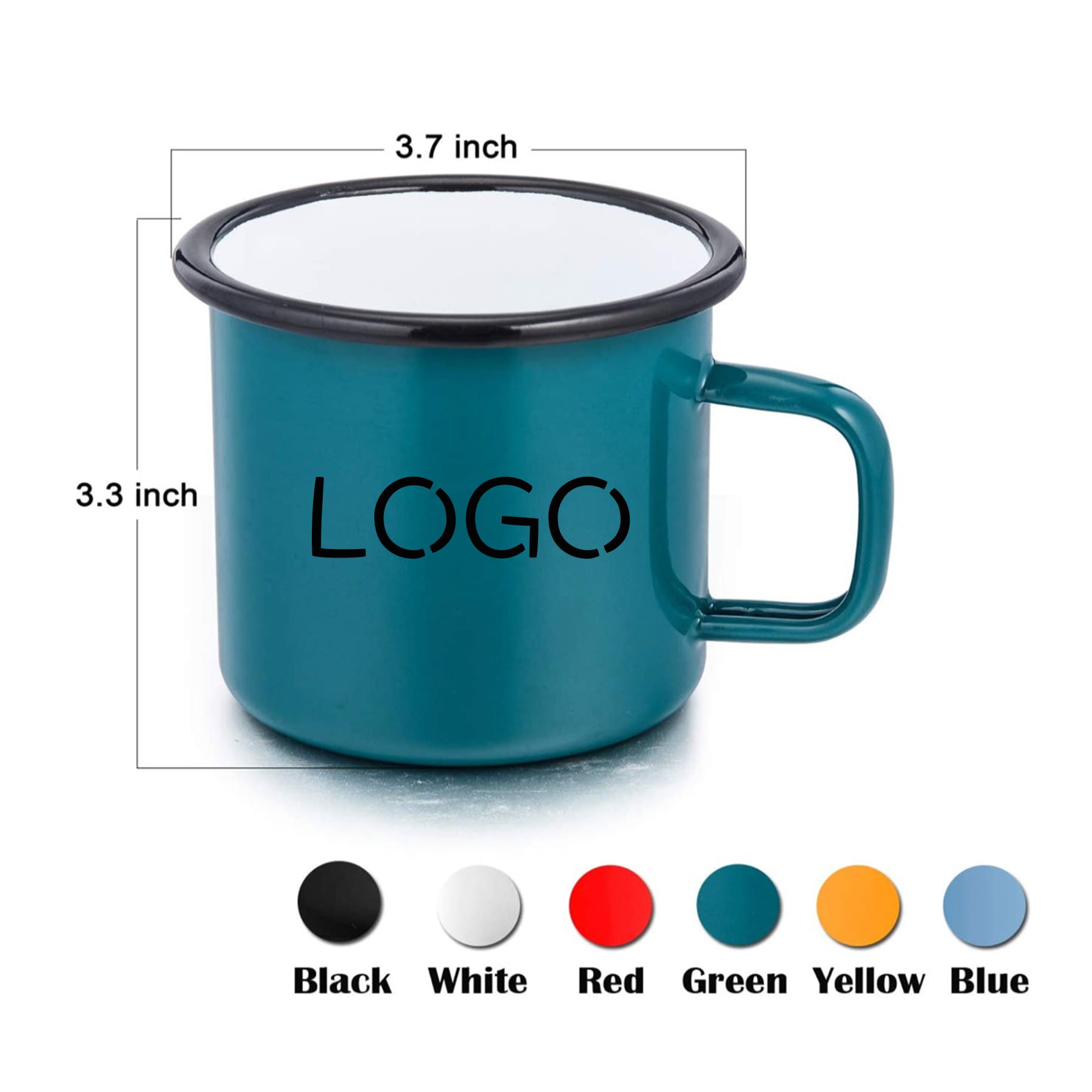 Enamel Camping Coffee Mug 3