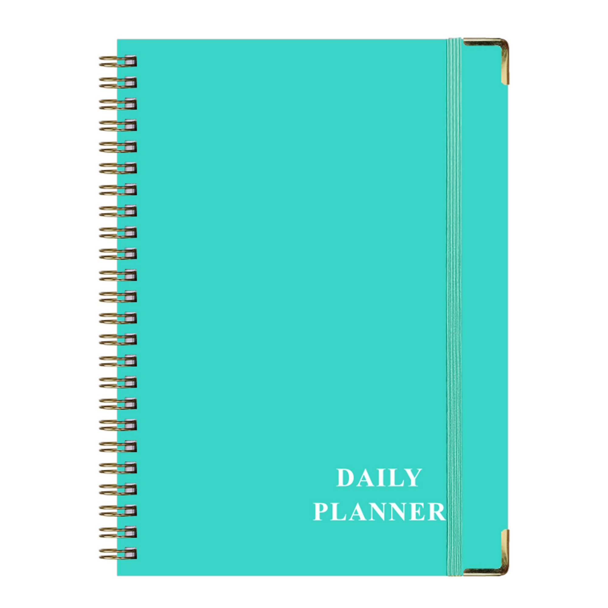 A5 Spiral Daily Planner With Paperboard Cover 4