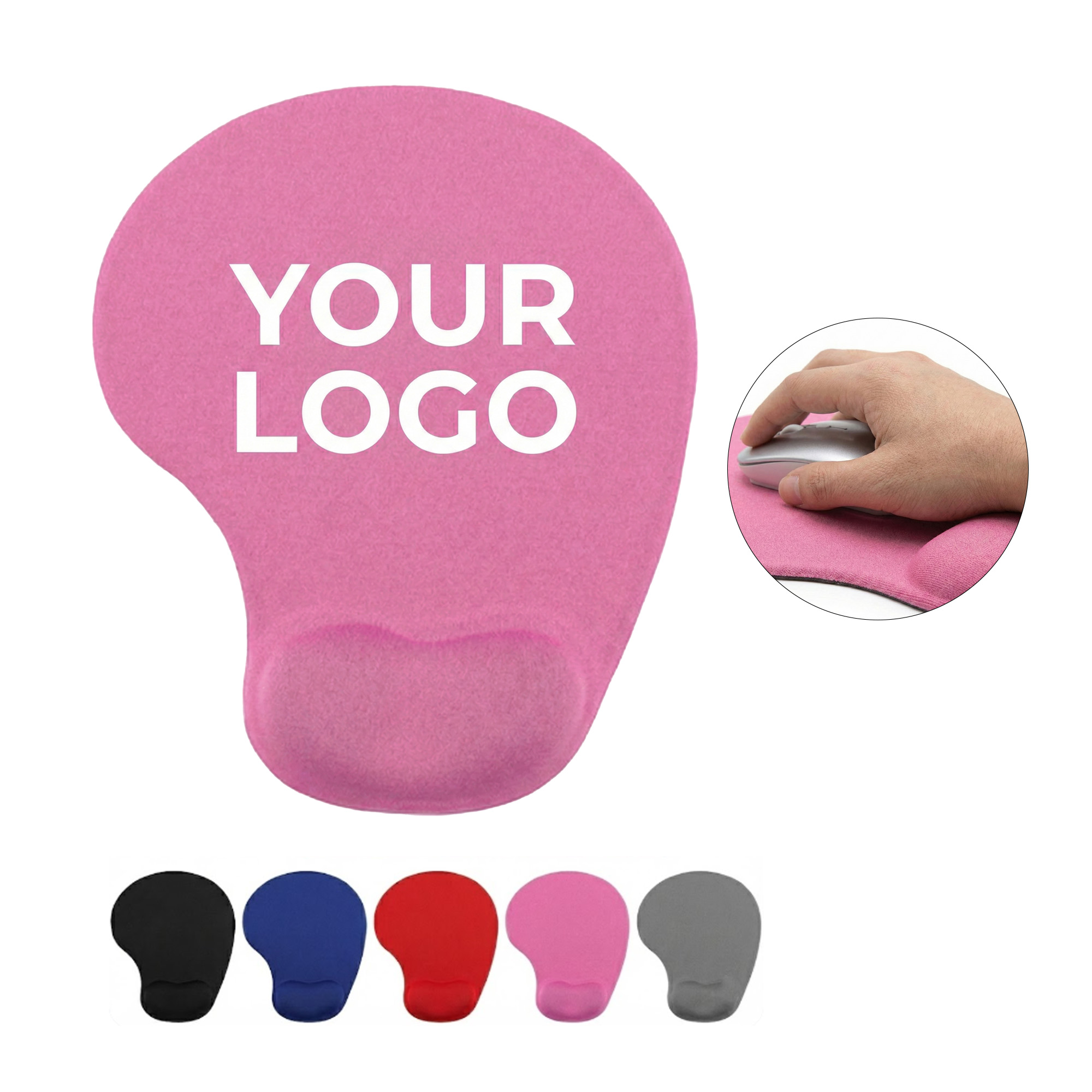 Ergonomic Silicone Gel Wrist Rest Mouse Pad 2