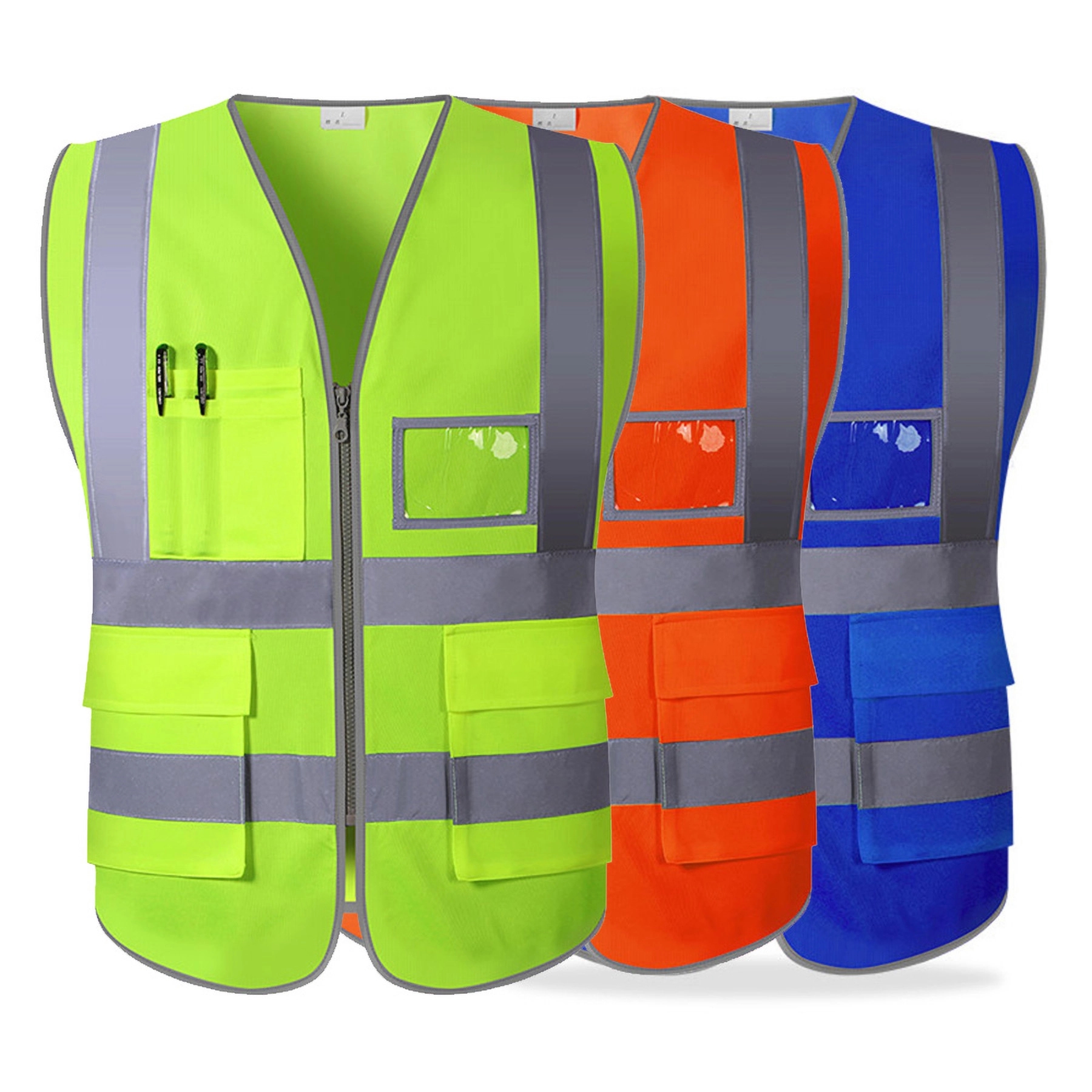 Multi-Pocket Reflective Safety Vest 5