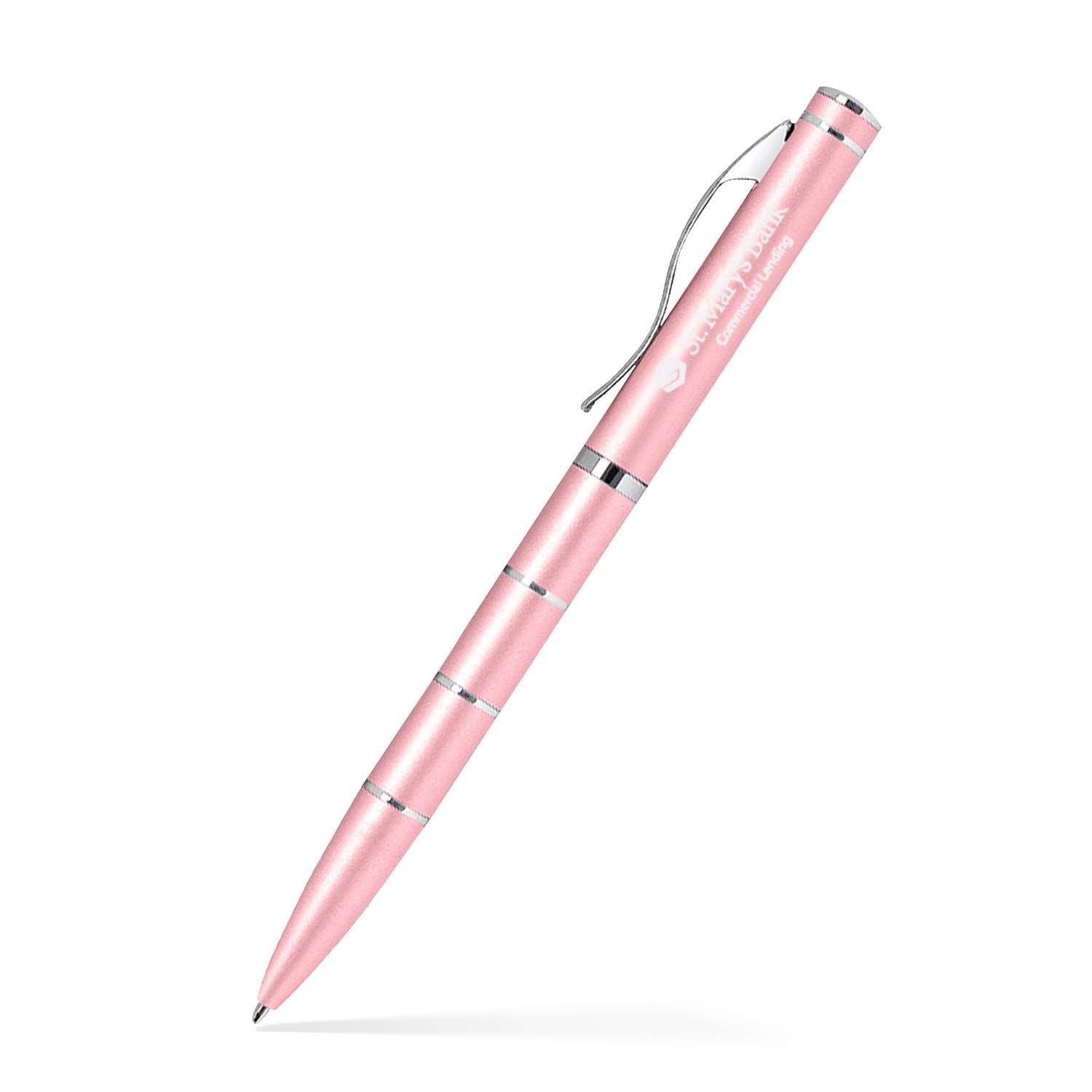 Deep Enamel Coated Aluminum Ballpoint Twist Metal Pen 11