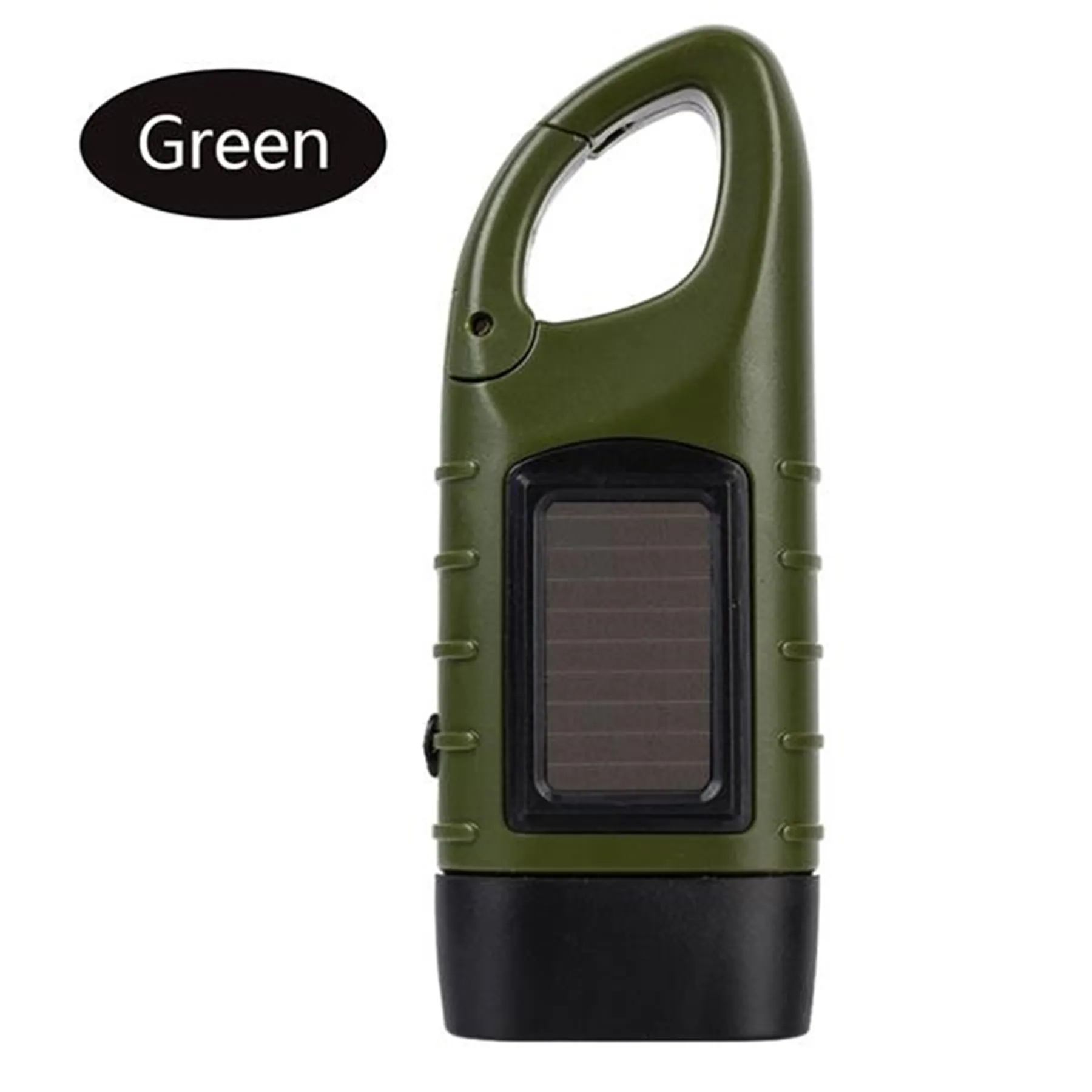 Rechargeable Flashlight with Solar Power 2
