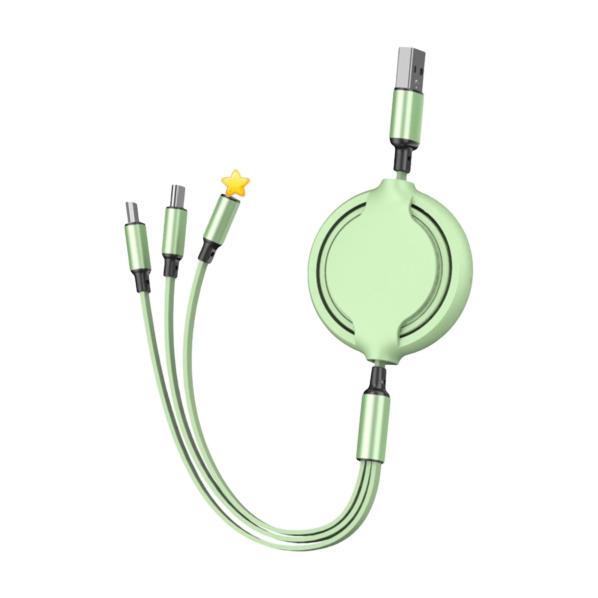 Retractable Charger MOQ 100PCS 12