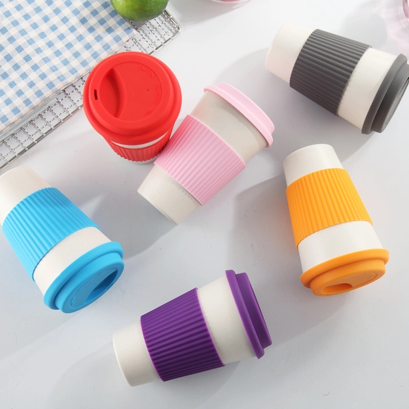 Custom Bamboo Fiber Coffee  Travel Tumbler 2