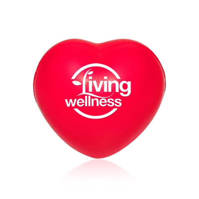 Custom Heart Stress Balls 1