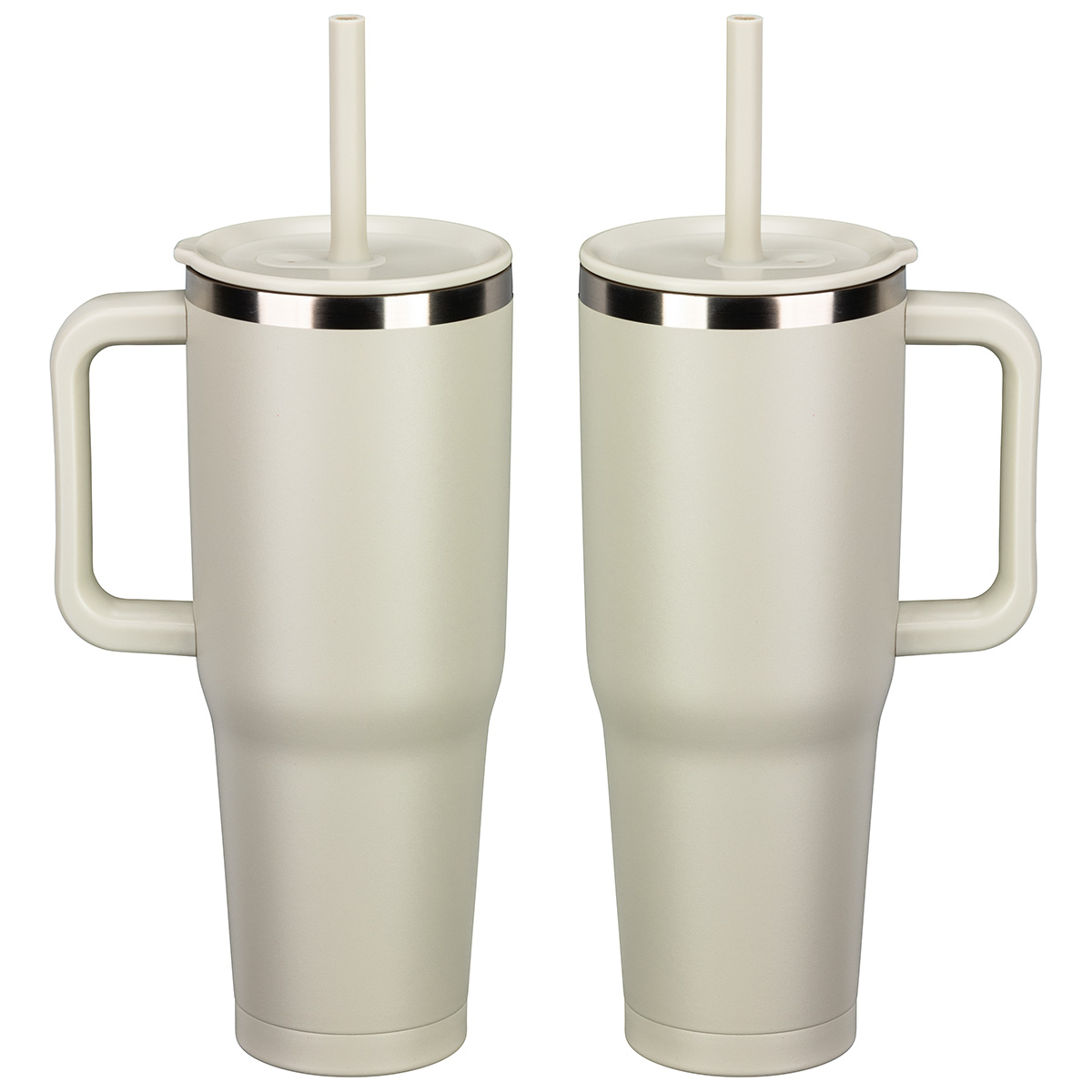SENSO® Summit 40 oz Insulated Stainless Steel Travel Mug with Press-In Straw Lid 2