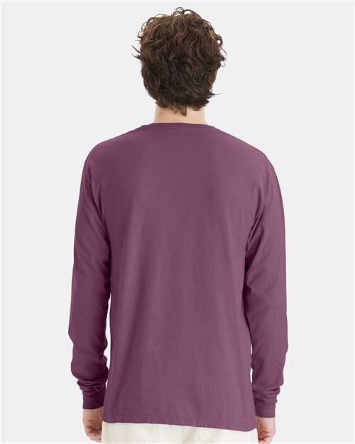 Unisex Garment-Dyed Long Sleeve T-Shirt - GDH200 82