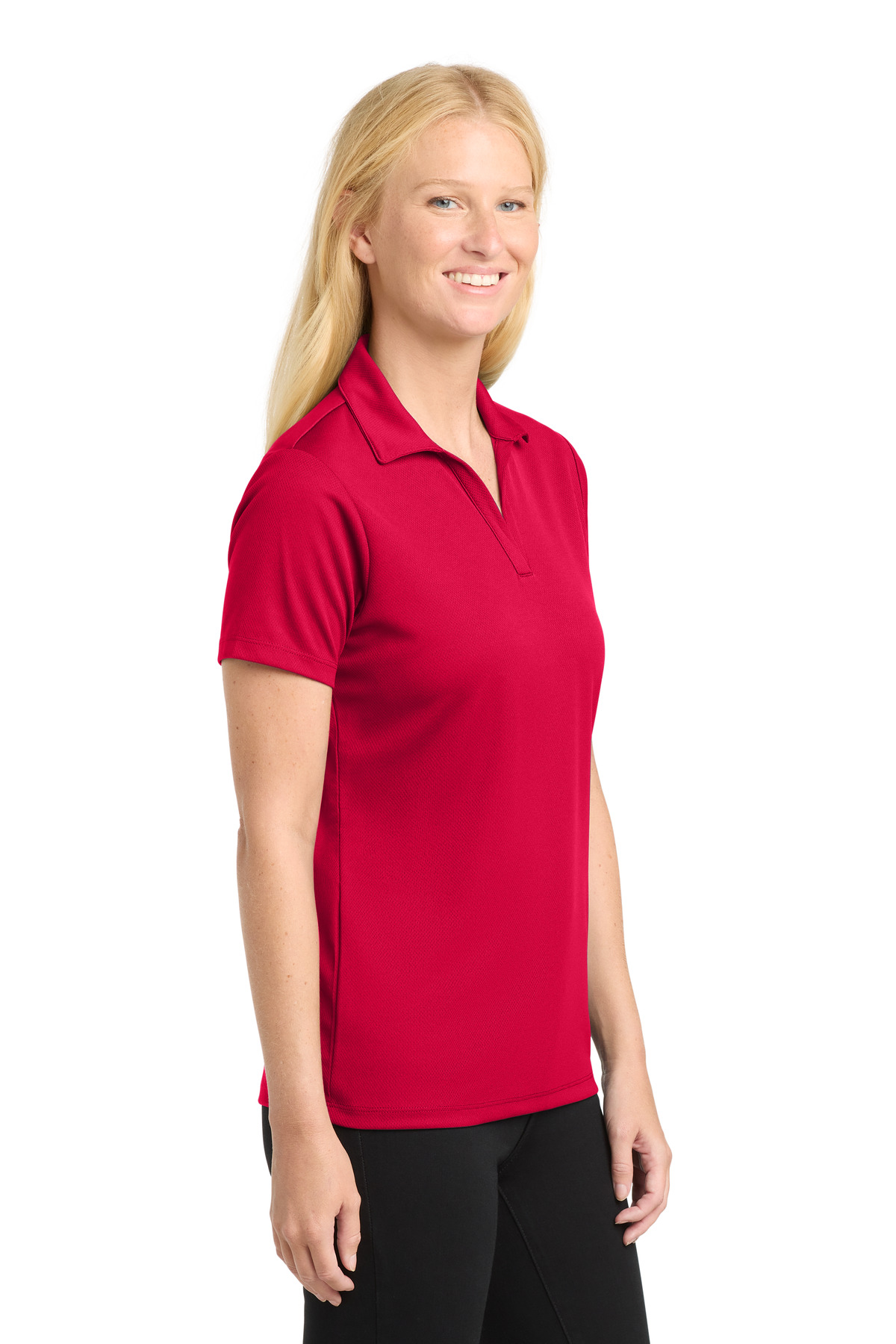 Sport-Tek Women's PosiCharge RacerMesh Polo. LST640 112