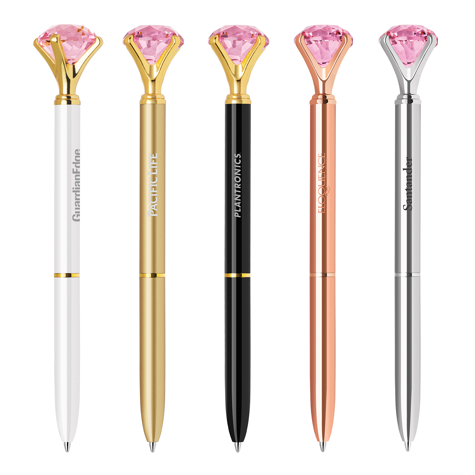 Diamond-III Pink Diamond Top Pens 1