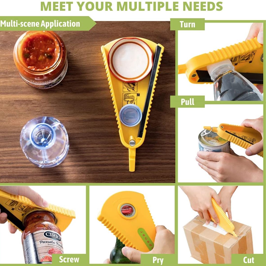 Multi-function Tool Jar Bottle Opener 3